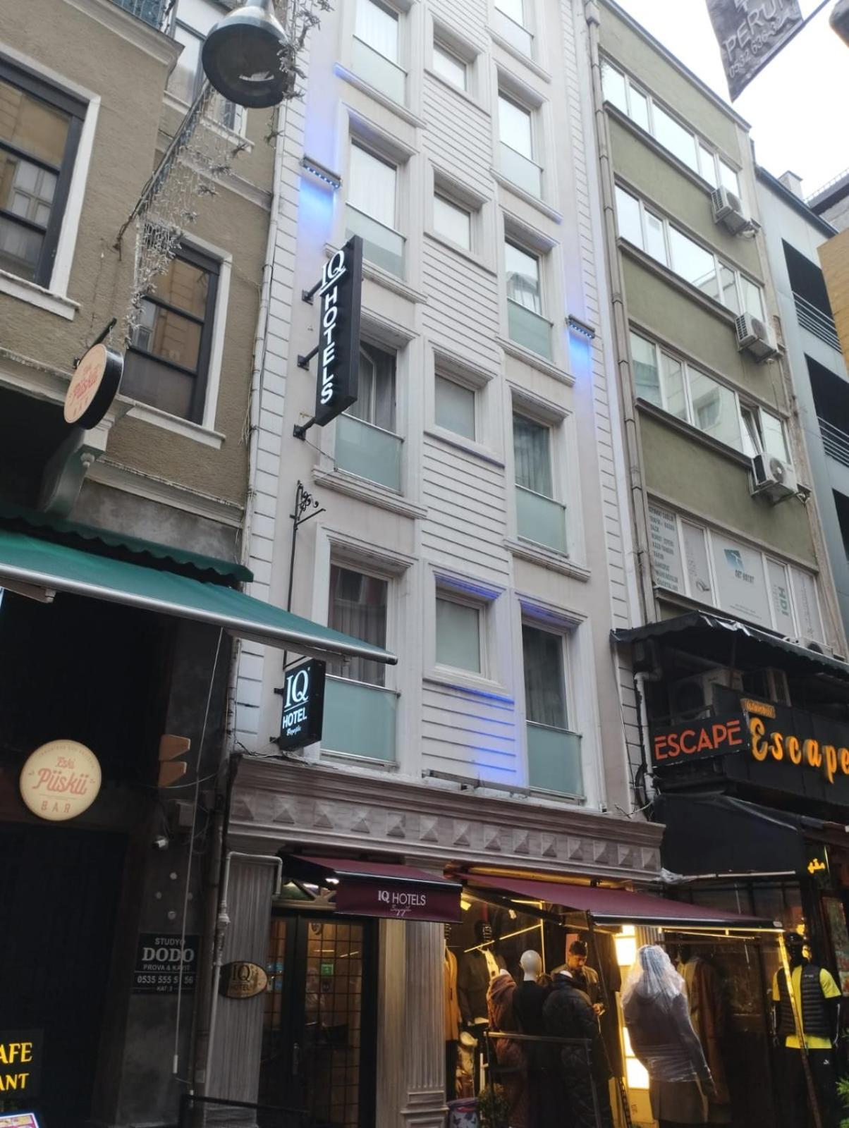 Iq Hotel Beyoglu Istanboel Buitenkant foto